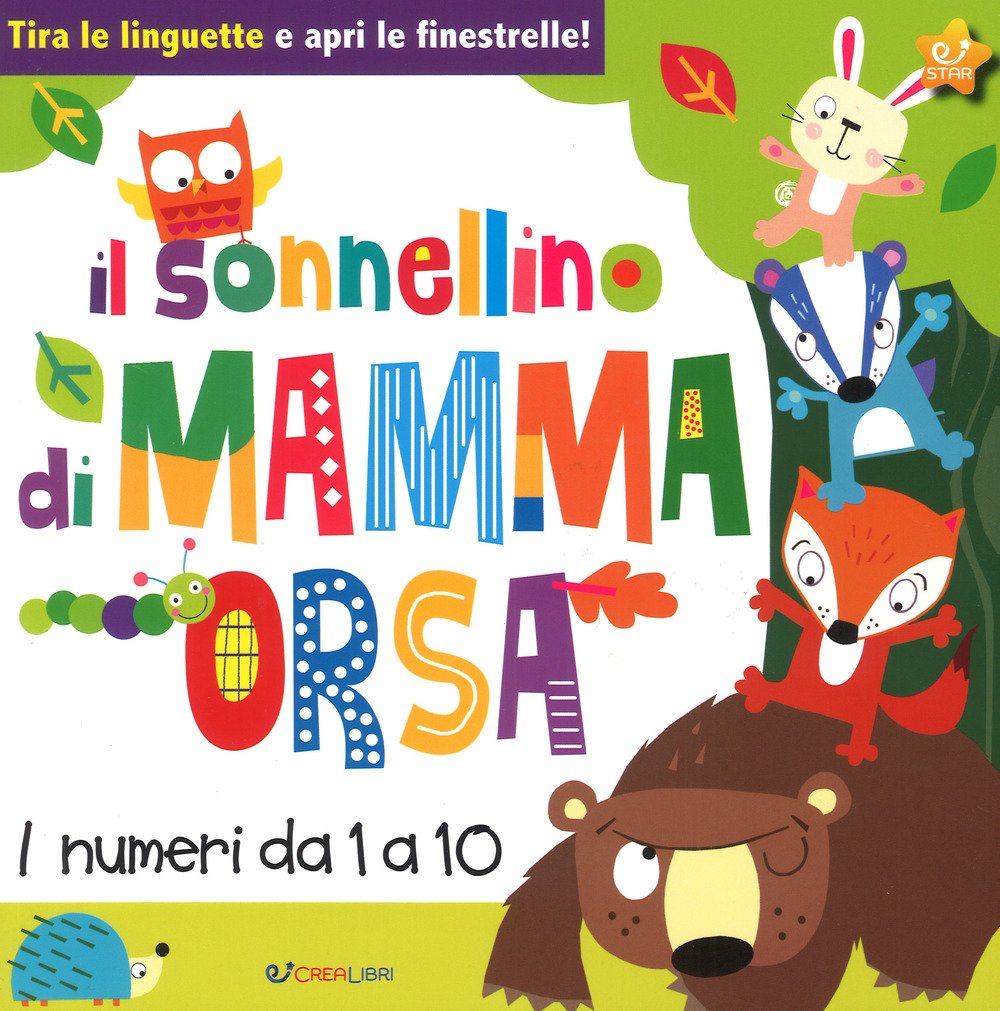 Il sonnellino di mamma orsa. Libri per contare. Ediz. a colori book