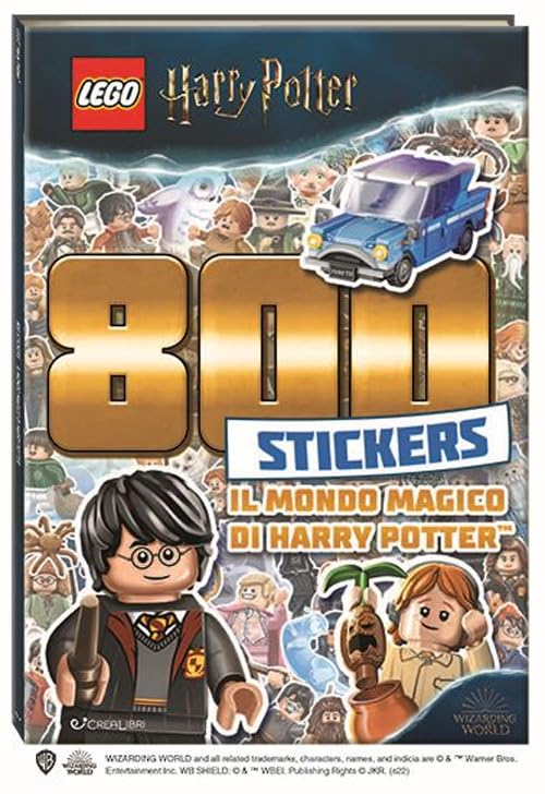 Il mondo magico di Harry Potter. 800 stickers. Lego Harry Potter Non-fiction