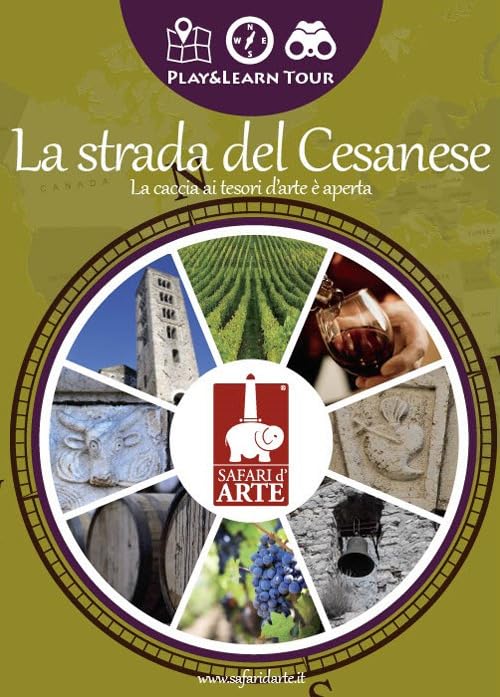 La strada del Cesanese. La caccia ai tesori d'arte è aperta. Ediz. illustrata. Con app book