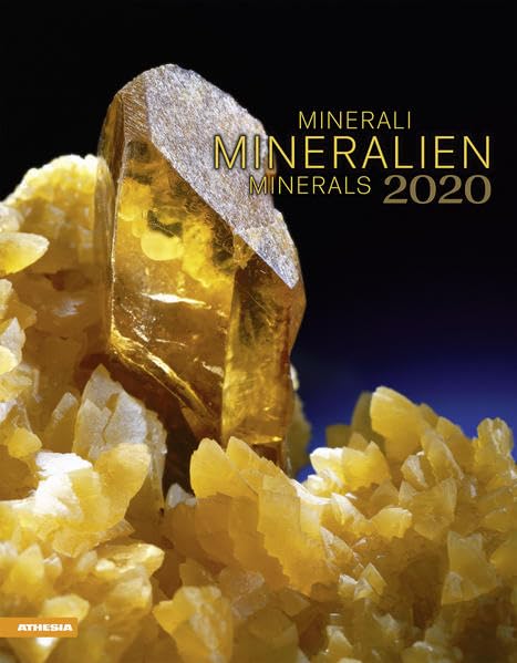 Mineralien. Wandkalender 2020. Monatskalendarium. Spiralbindung. Format 30 x 38,5 cm Leisure, Home & Garden