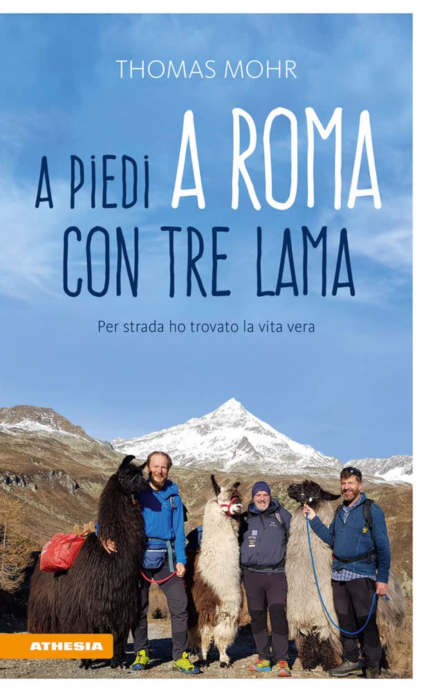 A piedi a Roma con tre lama book