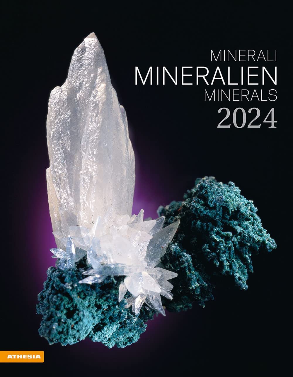 Mineralien Kalender 2024: Minerali – Minerals book