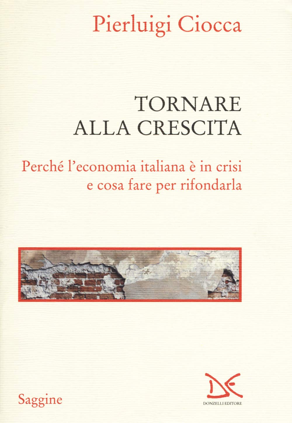 Tornare alla crescita. Perché l'economia italiana è in crisi e cosa fare per rifondarla Non-fiction books