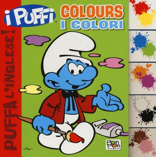 Colors-I colori. Puffa l'inglese. I Puffi. Ediz. bilingue book