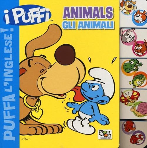 Animals-Gli animali. Puffa l'inglese. I Puffi. Ediz. bilingue book