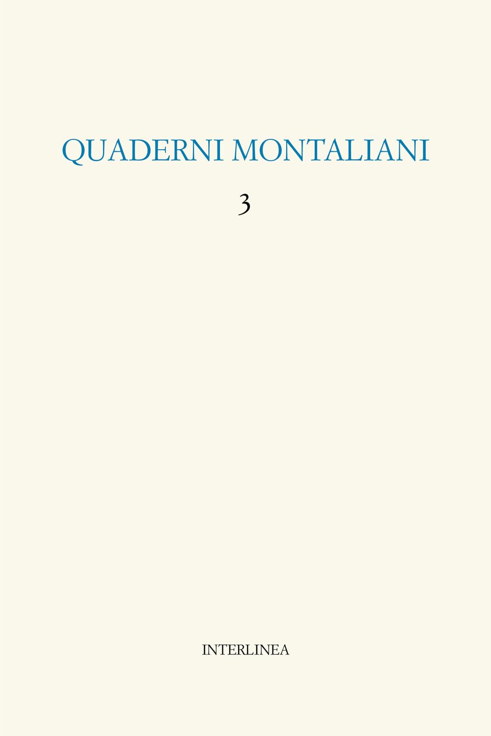 Quaderni montaliani. Viaggio in Italia (Vol. 3) book