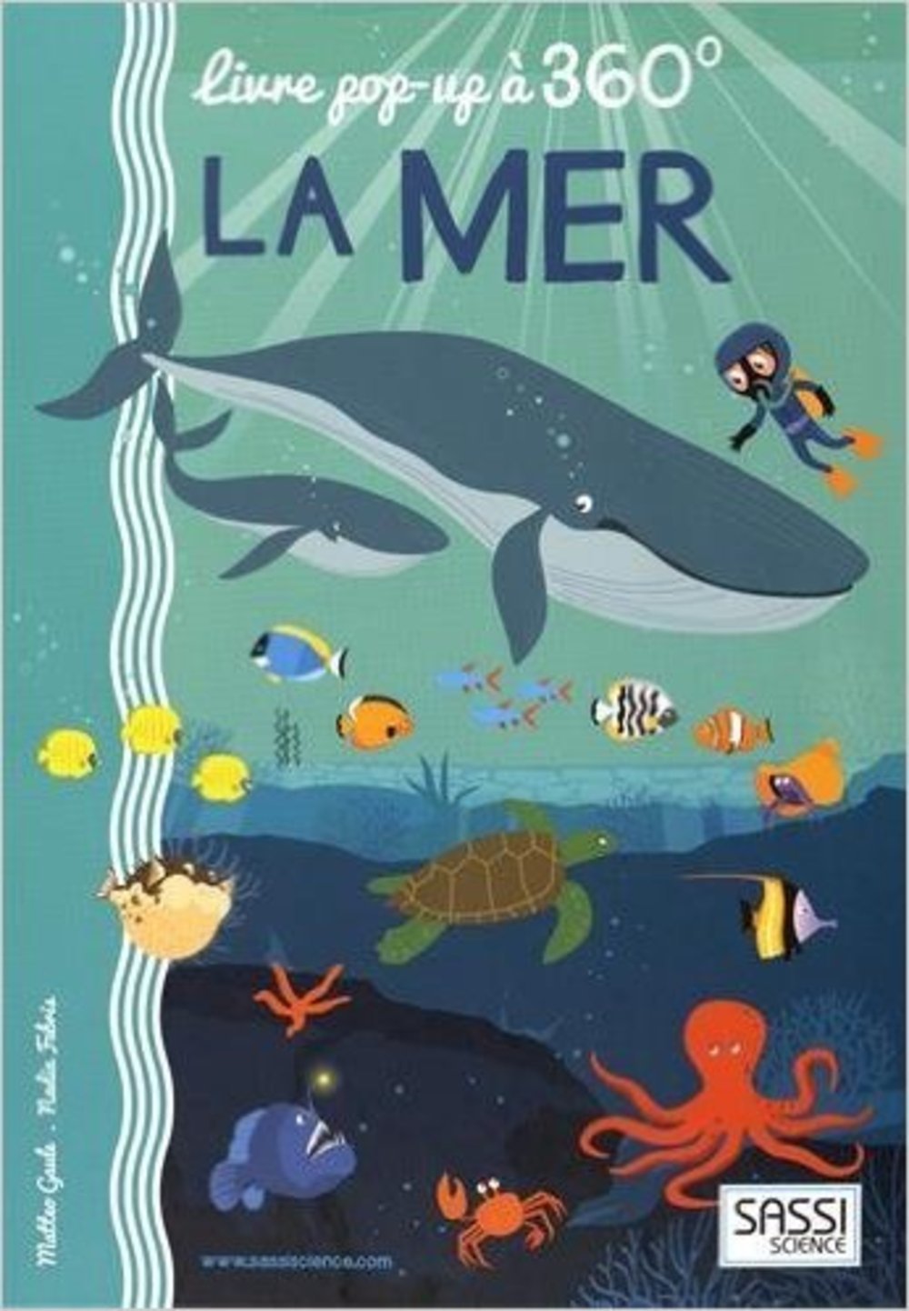 La mer: Livre pop-up à 360° Tiptoi & Games