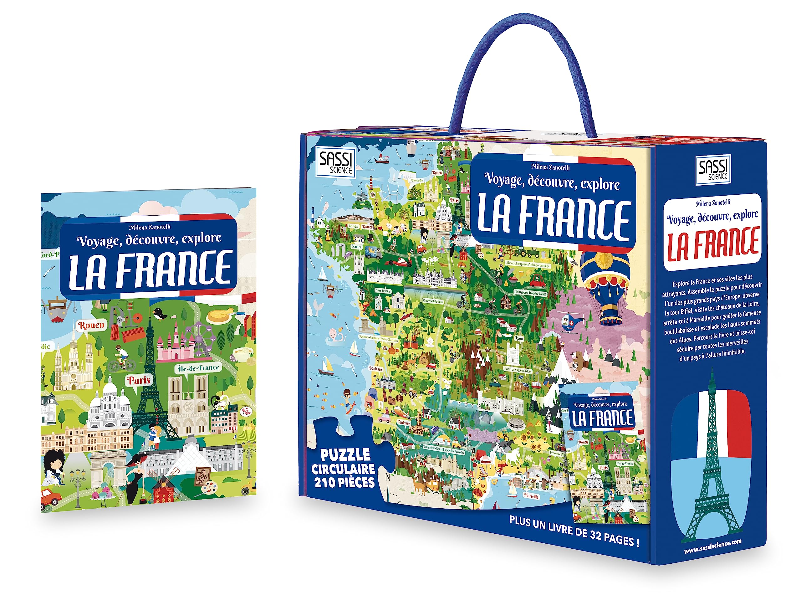 Voyage, découvre, explore. La France: 6 ans voyage, découvre, explore Tiptoi & Games