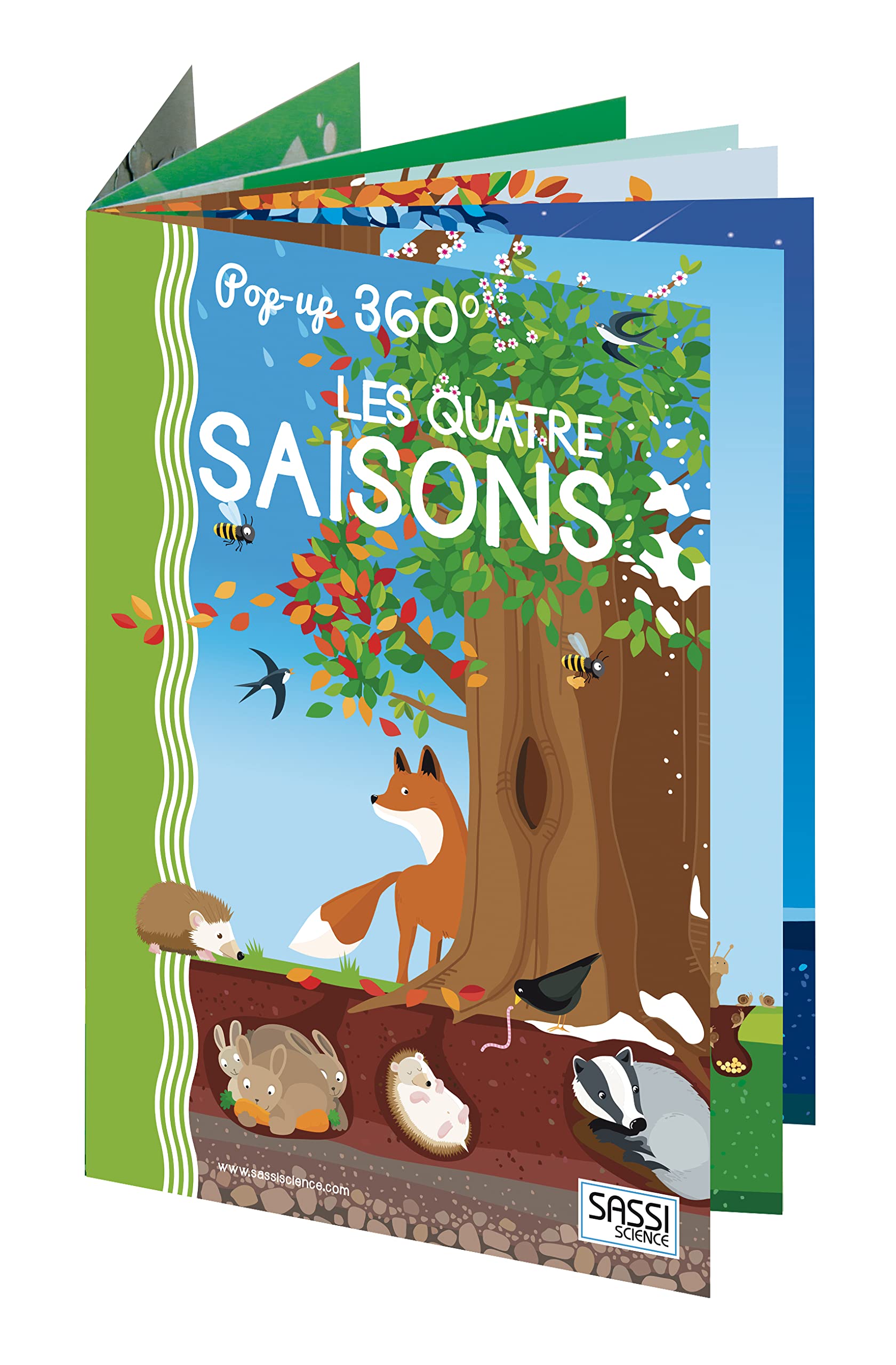 Pop-up 360° - Les quatre saisons: 5 ans Tiptoi & Games