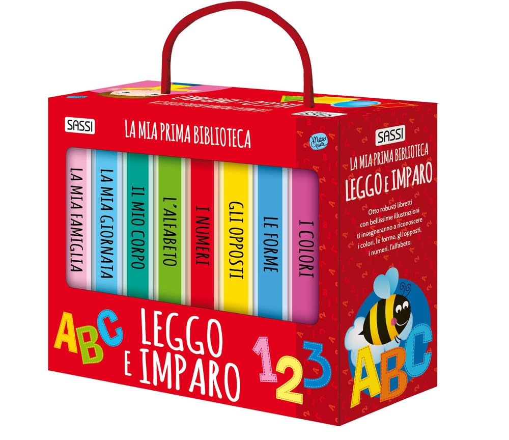 Leggo e imparo. La mia prima biblioteca. Ediz. illustrata book