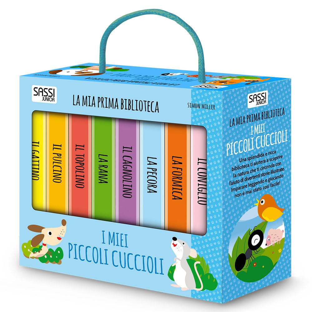 I miei piccoli cuccioli. La mia prima biblioteca. Ediz. illustrata book