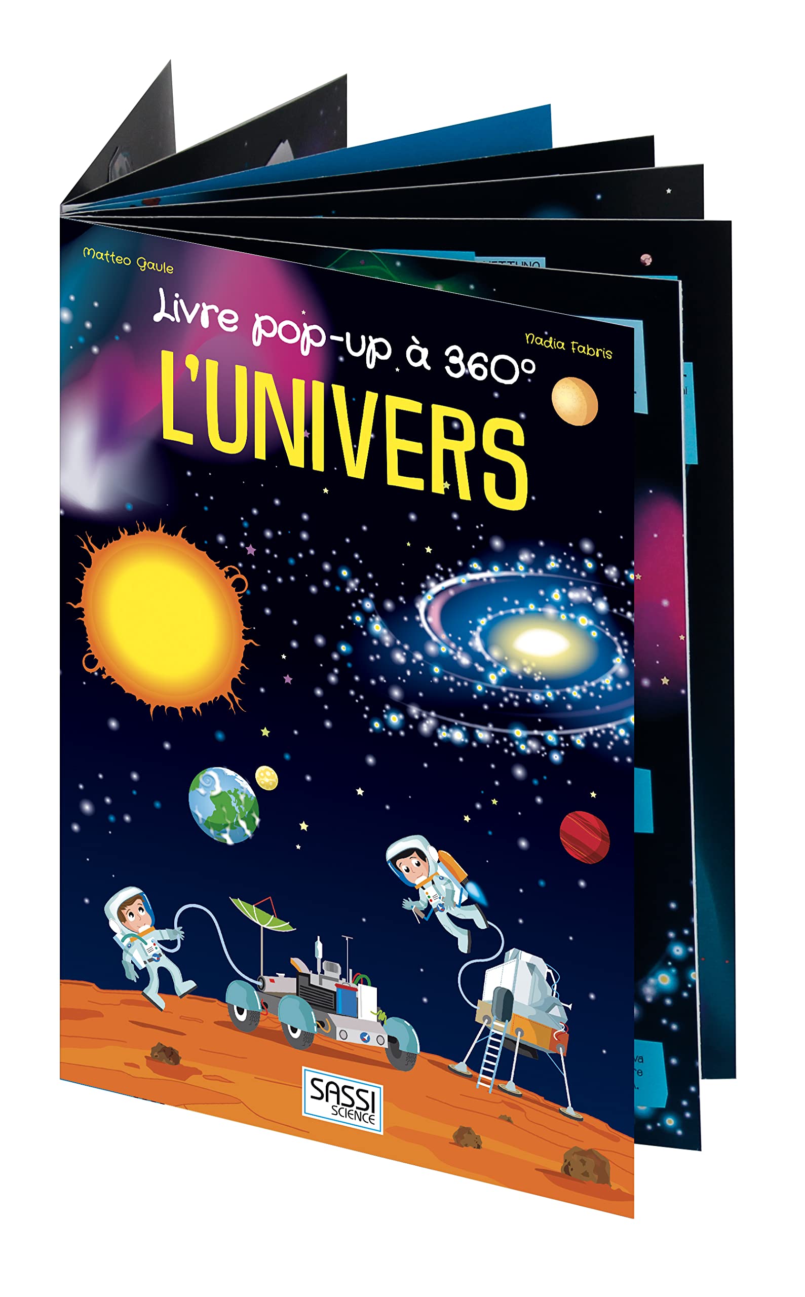 Livre pop-up à 360° - L'univers book