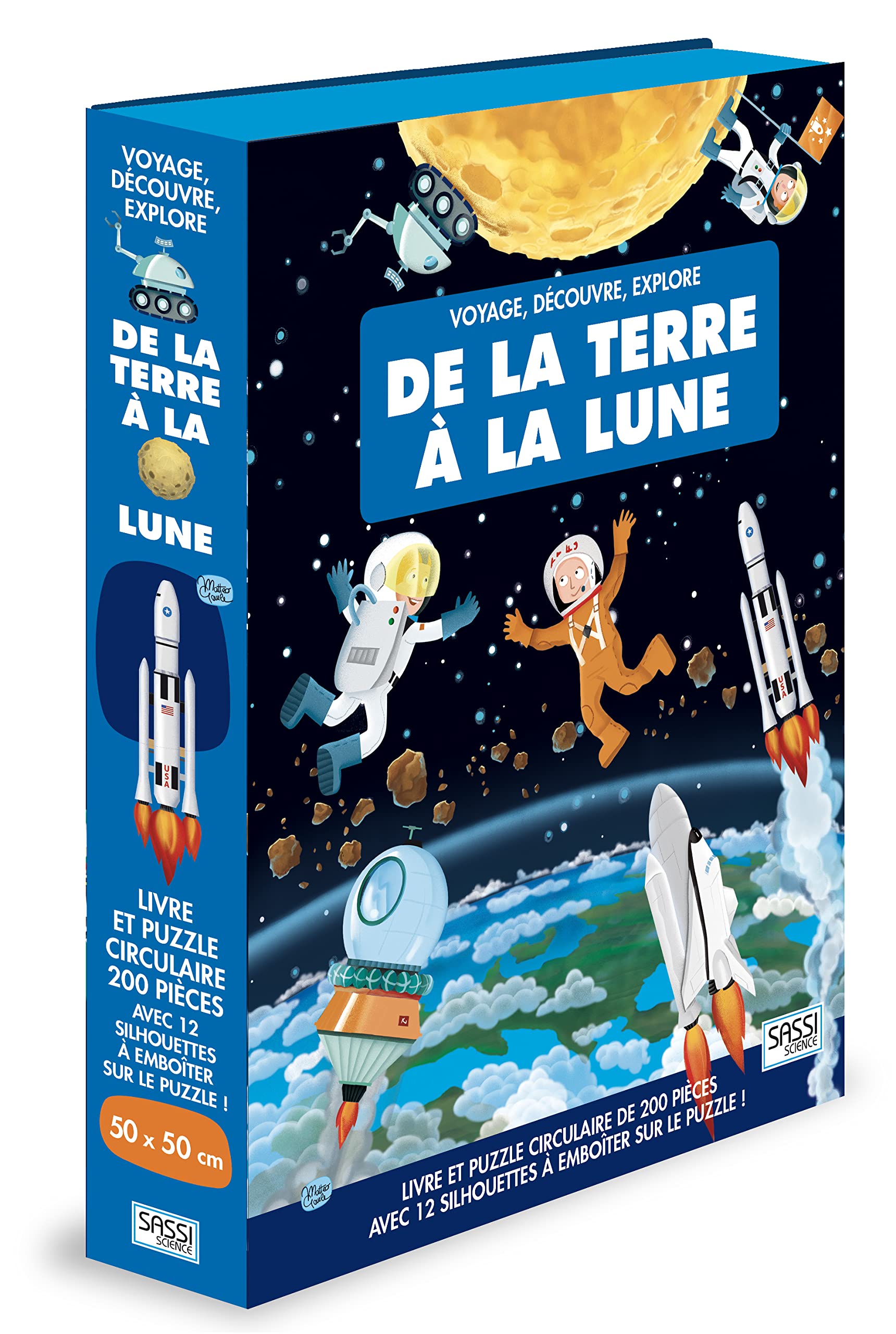 Voyage, découvre, explore - De la Terre à la Lune book