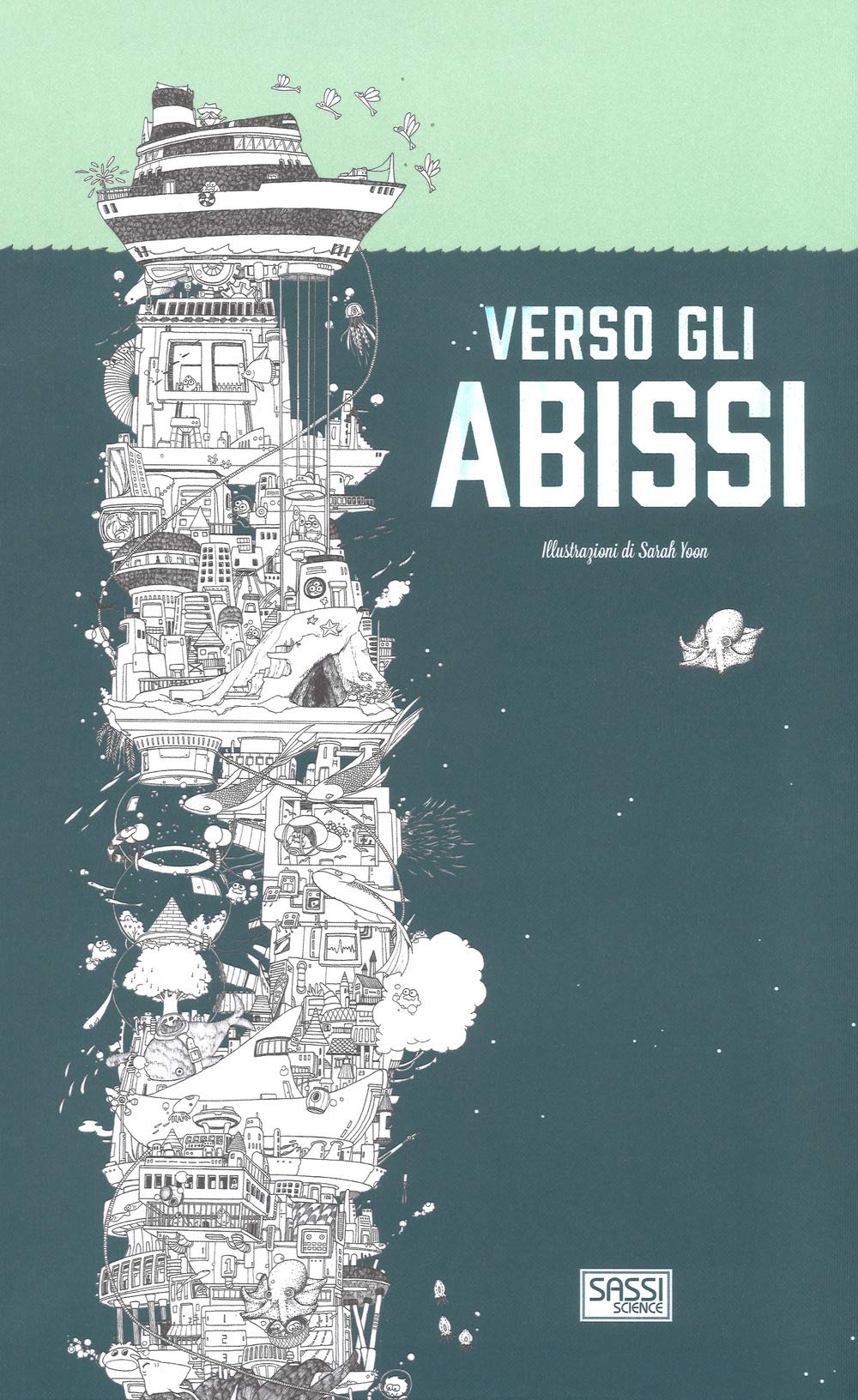 Verso gli abissi. Libro da colorare book