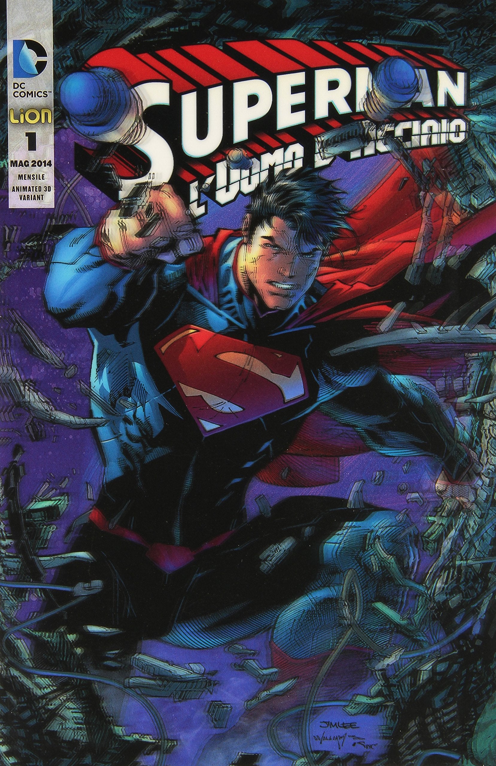 Olographic Jumbo. Superman. L'uomo d'acciaio (Vol. 1) book