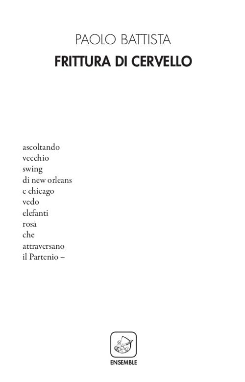 Frittura di cervello (Alter) Poetry