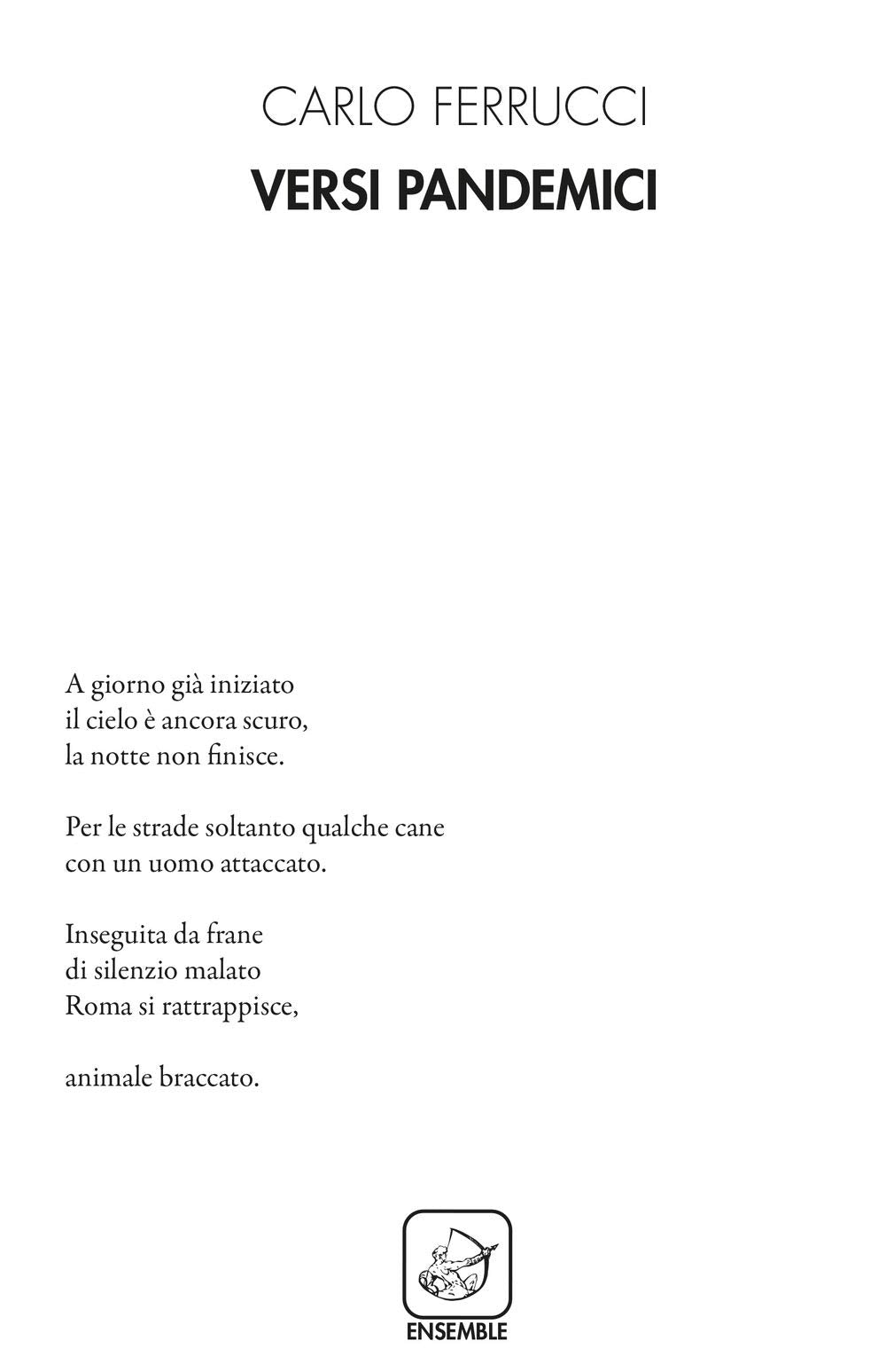 Versi pandemici (Leontopodium) Poetry
