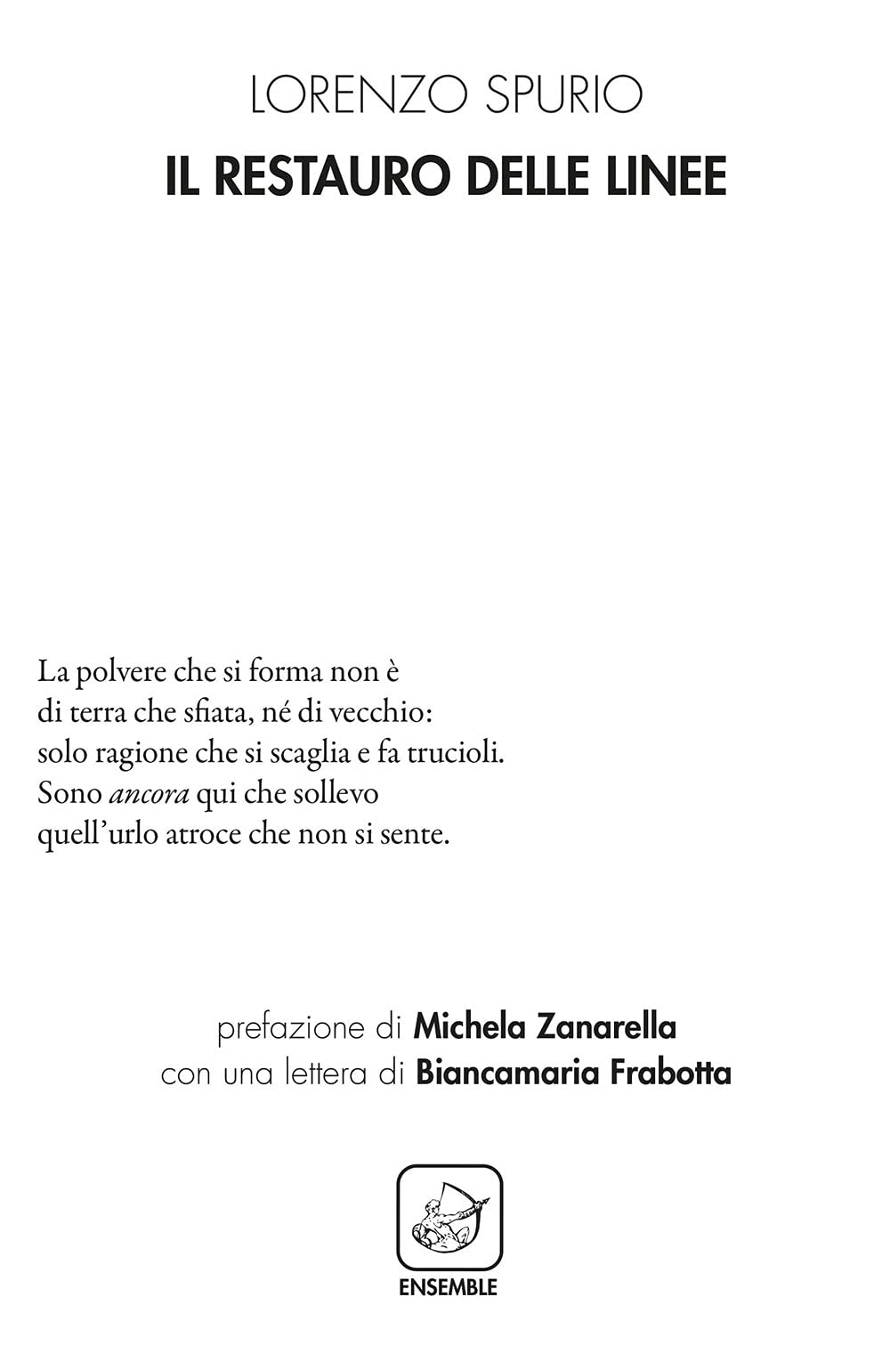 Il restauro delle linee (Alter) Poetry