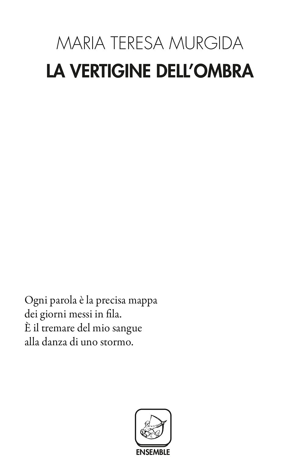 La vertigine dell'ombra (Alter) Poetry