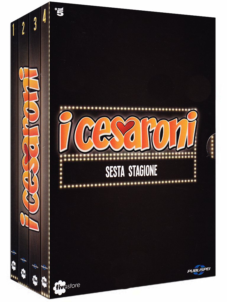i cesaroni - season 6 (5 dvd) (es.iva) box set dvd Italian Import dvd