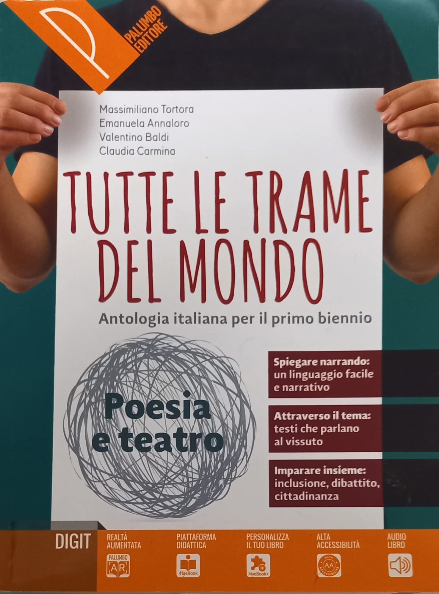 Tutte le trame del mondo. Poesia e teatro. Antologia italiana per il primo biennio. Per le Scuole superiori. Con ebook. Con espansione online Professional & Reference Books