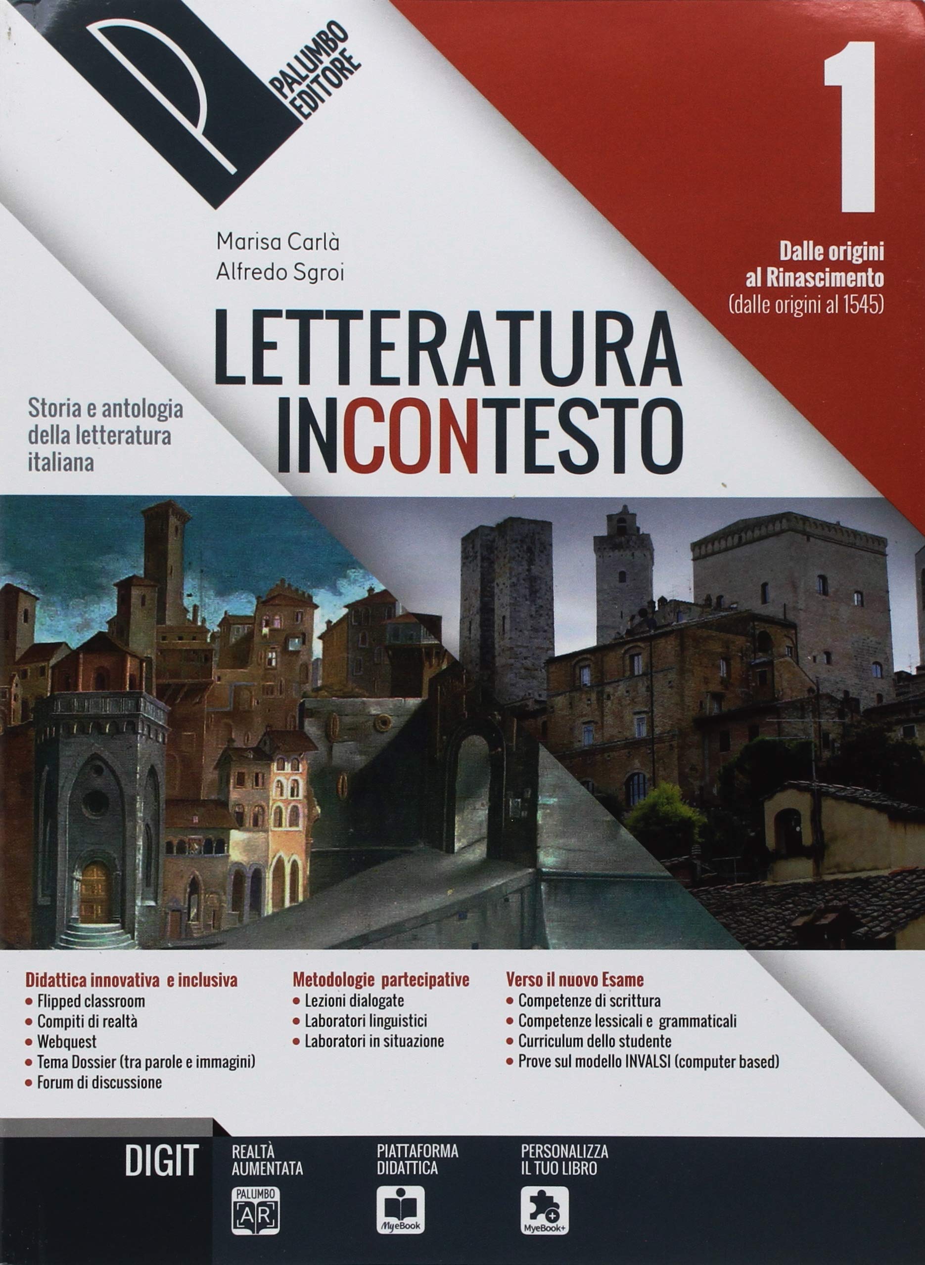 Letteratura incontesto. Storia e antologia della letteratura italiana. Divina Commedia. Metodi e strumenti. Per le Scuole superiori. Con ebook. Con espansione online (Vol. 1) Study Guides
