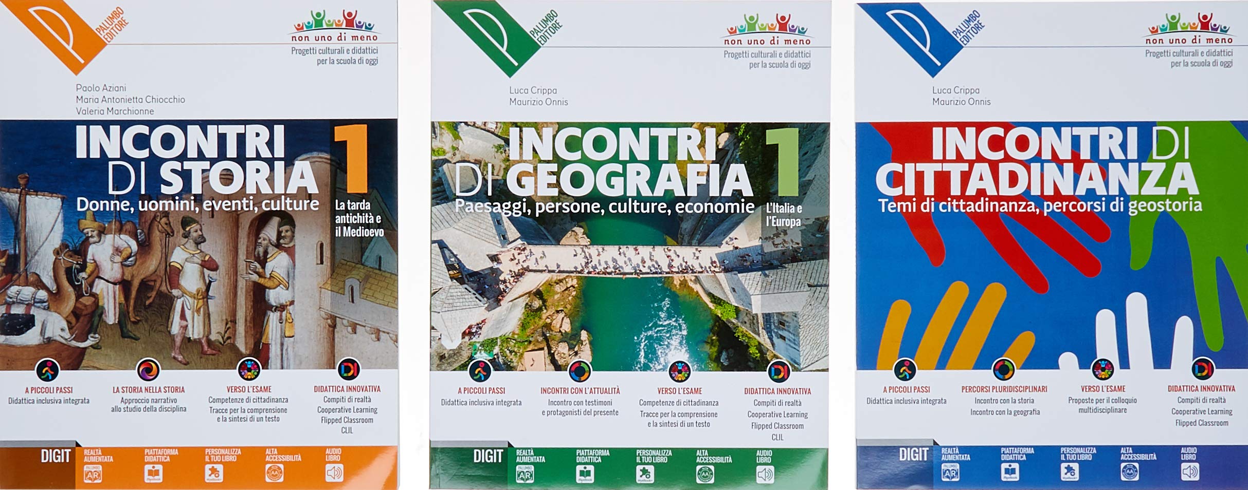 Incontri di storia. Donne, uomini, eventi, culture. Incontri di cittadinanza. Incontri di geografia. Per la Scuola media. Con ebook. Con espansione online. Con DVD-ROM (Vol. 1) book