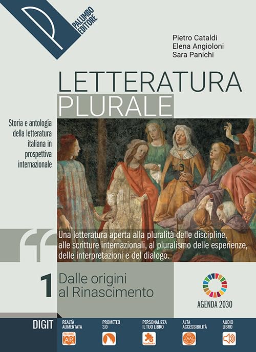 Letteratura plurale. Storia e antologia della letteratura italiana nel quadro della civiltà internazionale . Con Liberi di scrivere. Per il triennio ... Con e-book. Con espansione online (Vol. 1) Study Guides