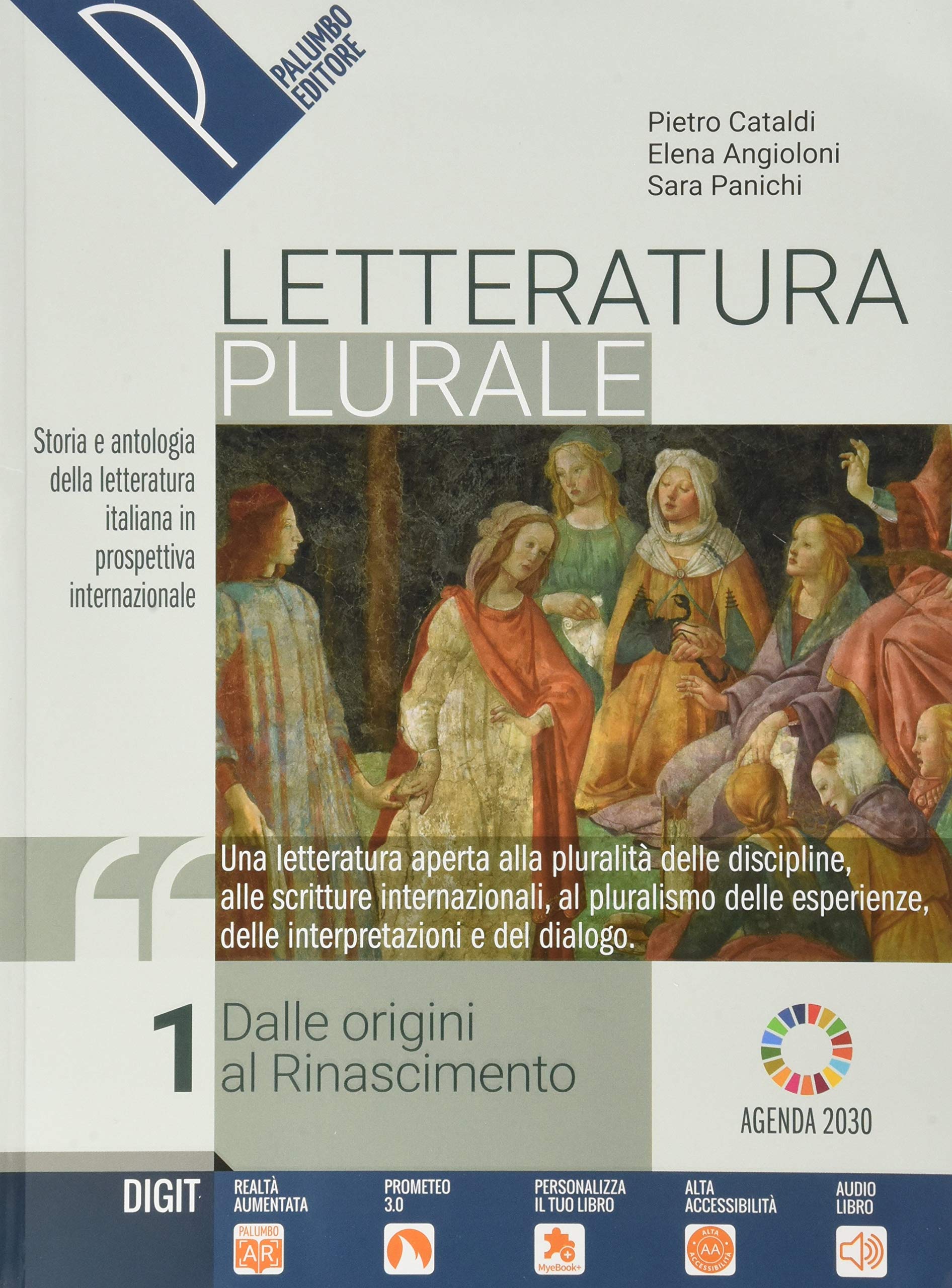Letteratura plurale. Storia e testi della letteratura italiana nel quadro delle civiltà europea. Con Liberi di scrive e Antologia della Commedia. Per ... Scuole superiori. Con e-book.... (Vol. 1) Study Guides