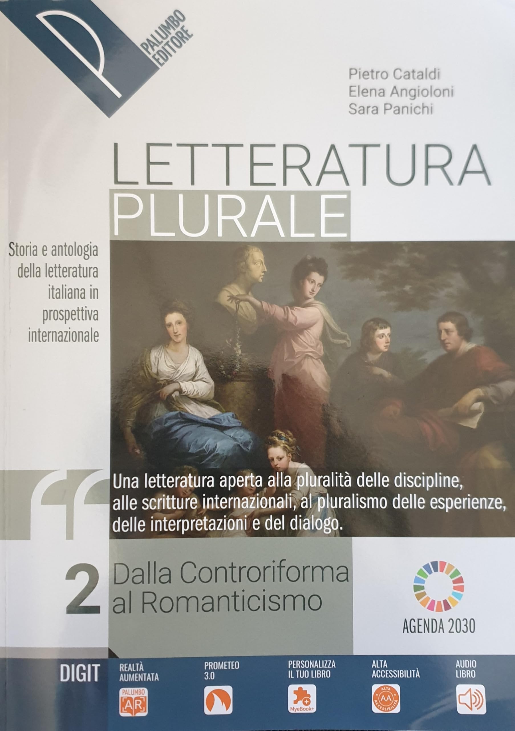 Letteratura plurale. Storia e testi della letteratura italiana nel quadro delle civiltà europea. Per il triennio delle Scuole superiori. Con e-book. Con espansione online (Vol. 2) Study Guides