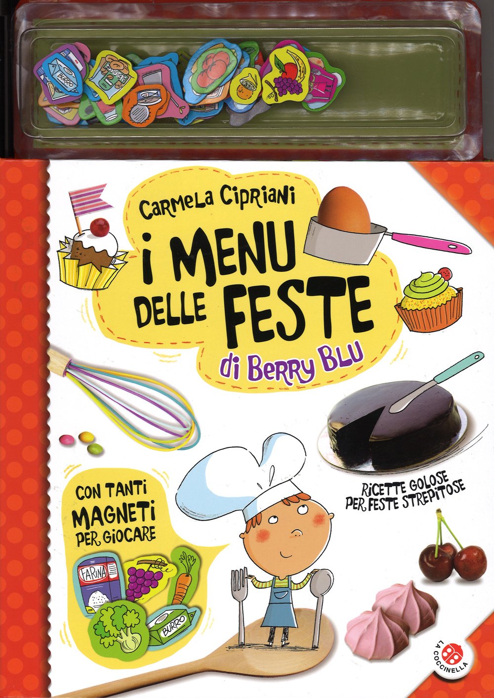 I menu delle feste di Berry Blu. Con magneti Non-fiction