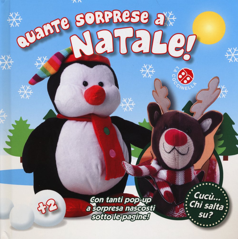 Quante sorprese a Natale! Cucù... chi salta su? Libro pop-up. Ediz. illustrata book