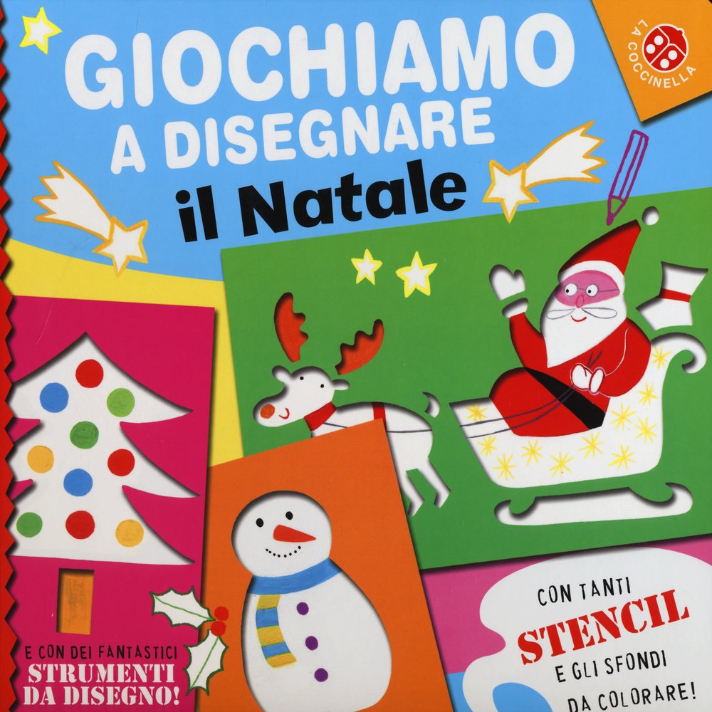 Giochiamo a disegnare il Natale. Ediz. illustrata book