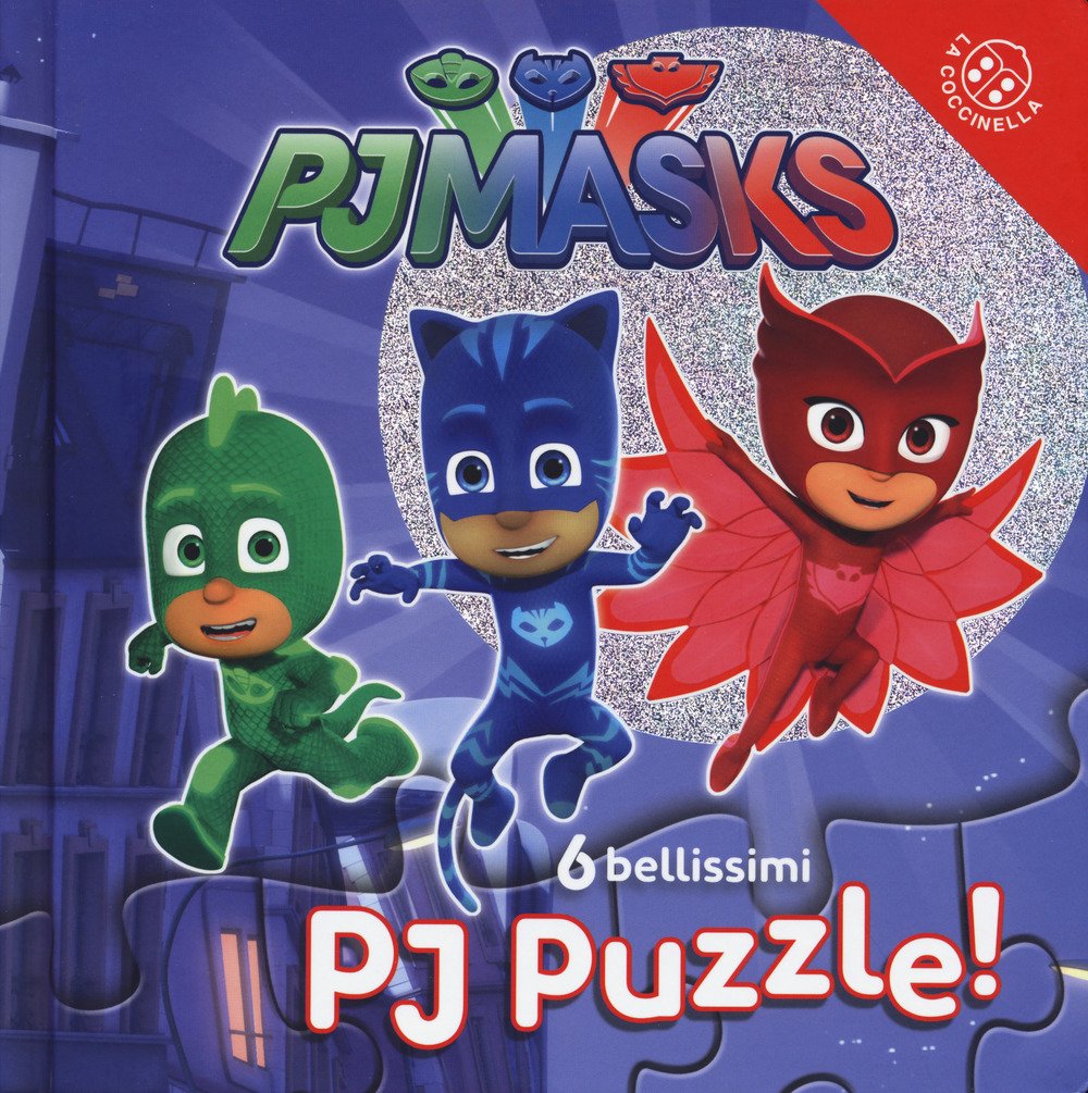 Pj Masks. 6 bellissimi Pj puzzle! Ediz. a colori book