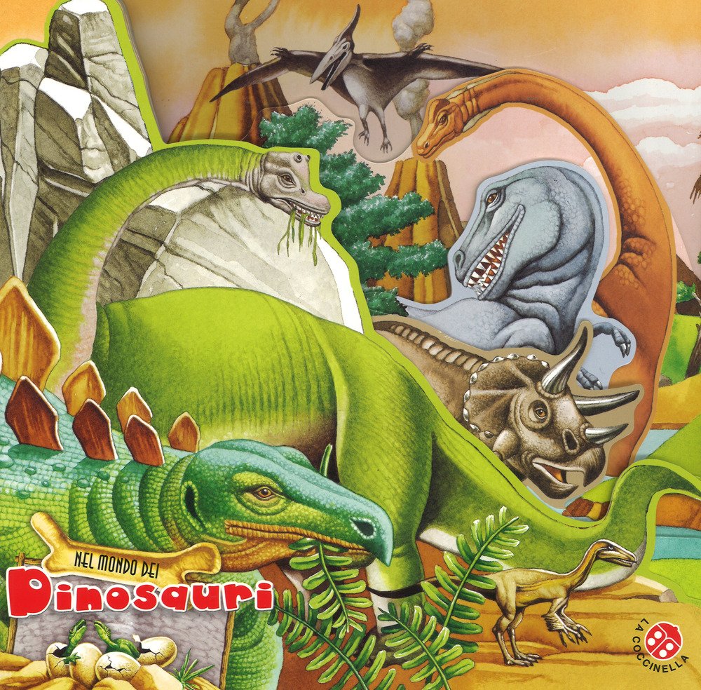 Nel mondo dei dinosauri. Ediz. a colori book