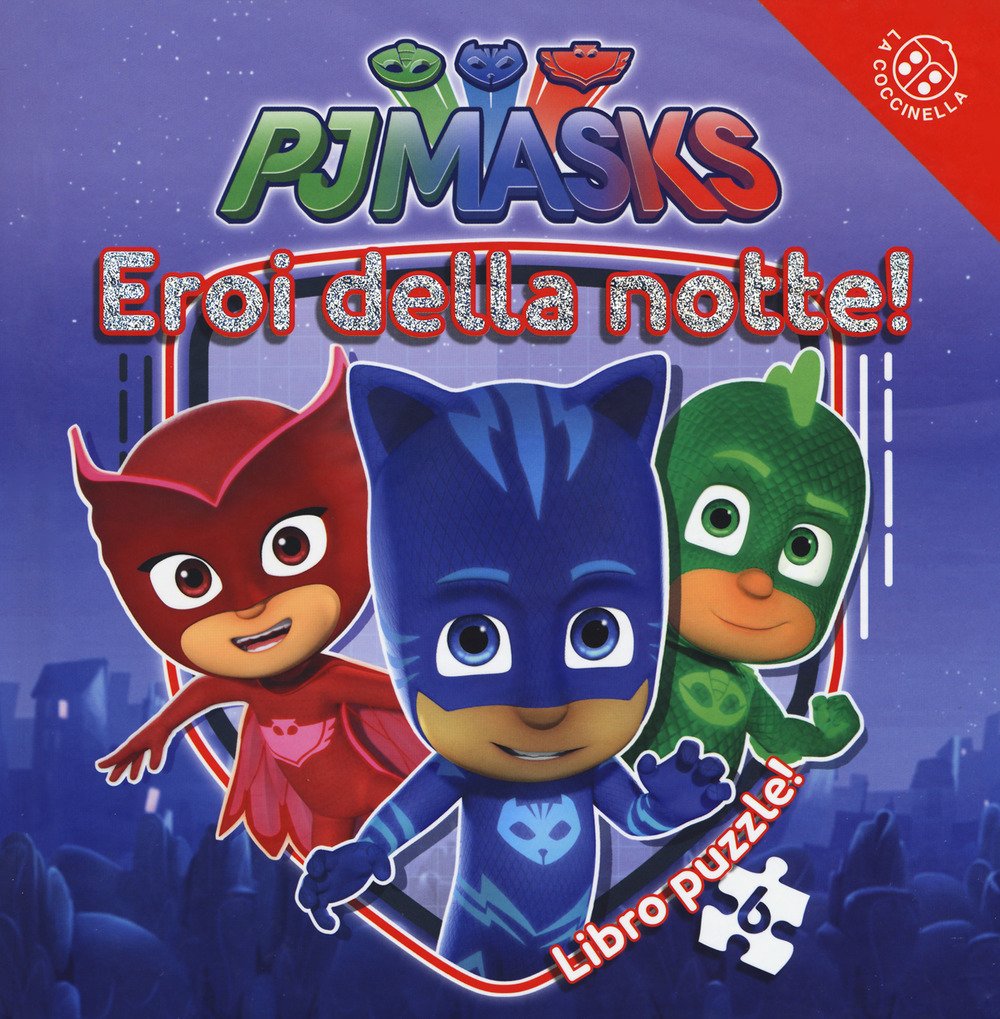 Eroi della notte! Pj Masks. Libro puzzle Tiptoi & Games