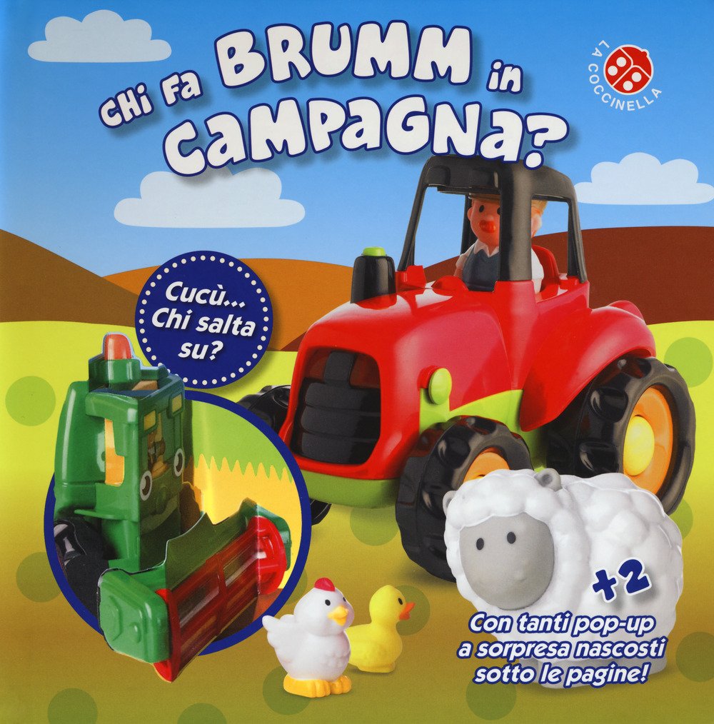 Chi fa brumm in campagna? Cucù... chi salta su? Libro pop-up. Ediz. a colori book
