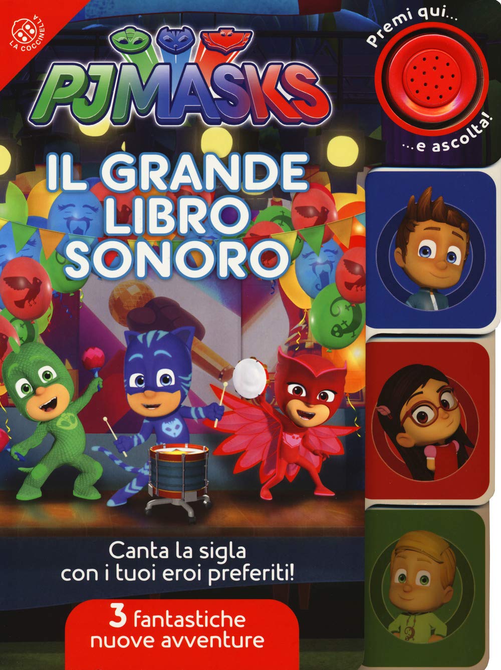Il grande libro sonoro. Pj Masks Superpigiamini. Ediz. a colori book