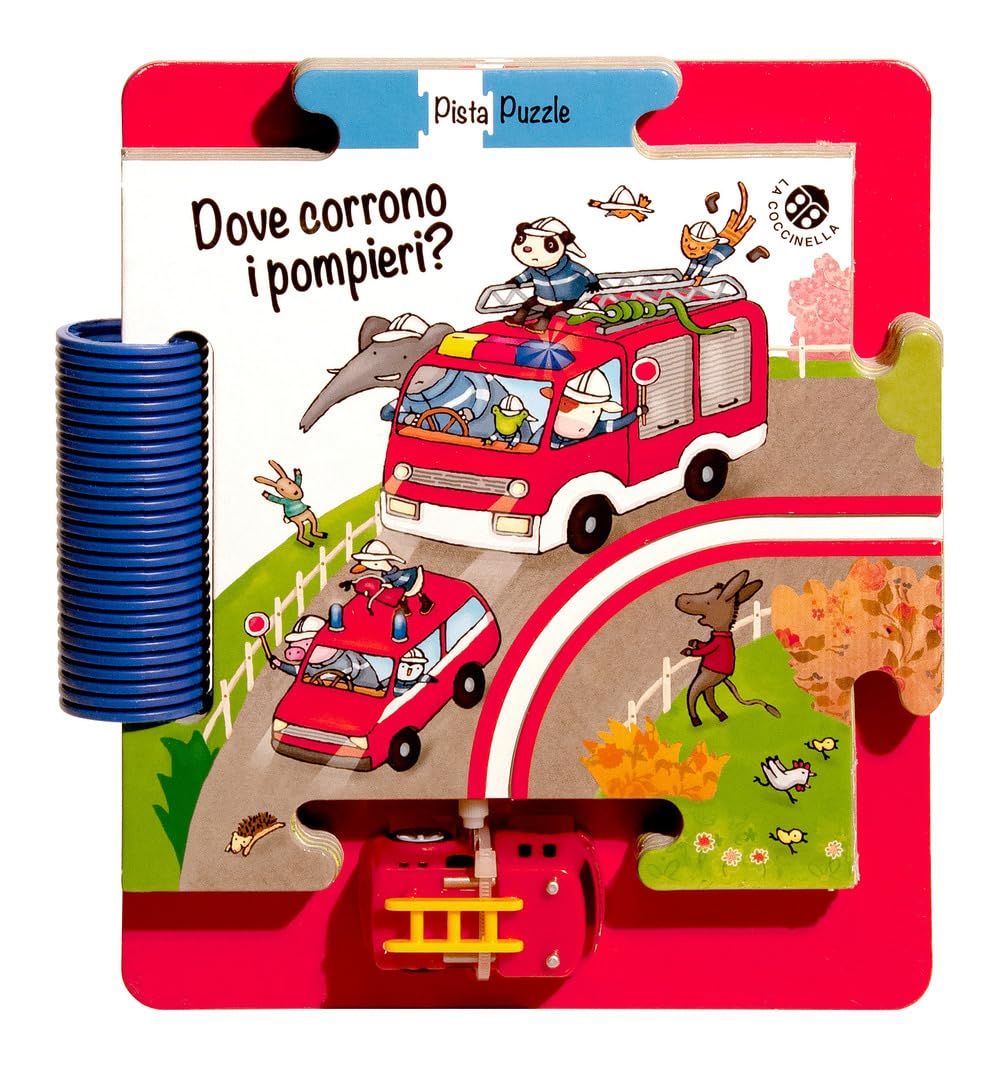 Dove corrono i pompieri? Ediz. a colori. Con gadget book
