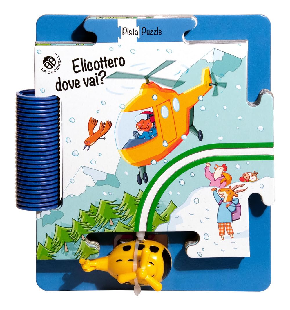 Elicottero dove vai? Ediz. a colori. Con gadget (Pista Puzzle) Leisure, Home & Garden