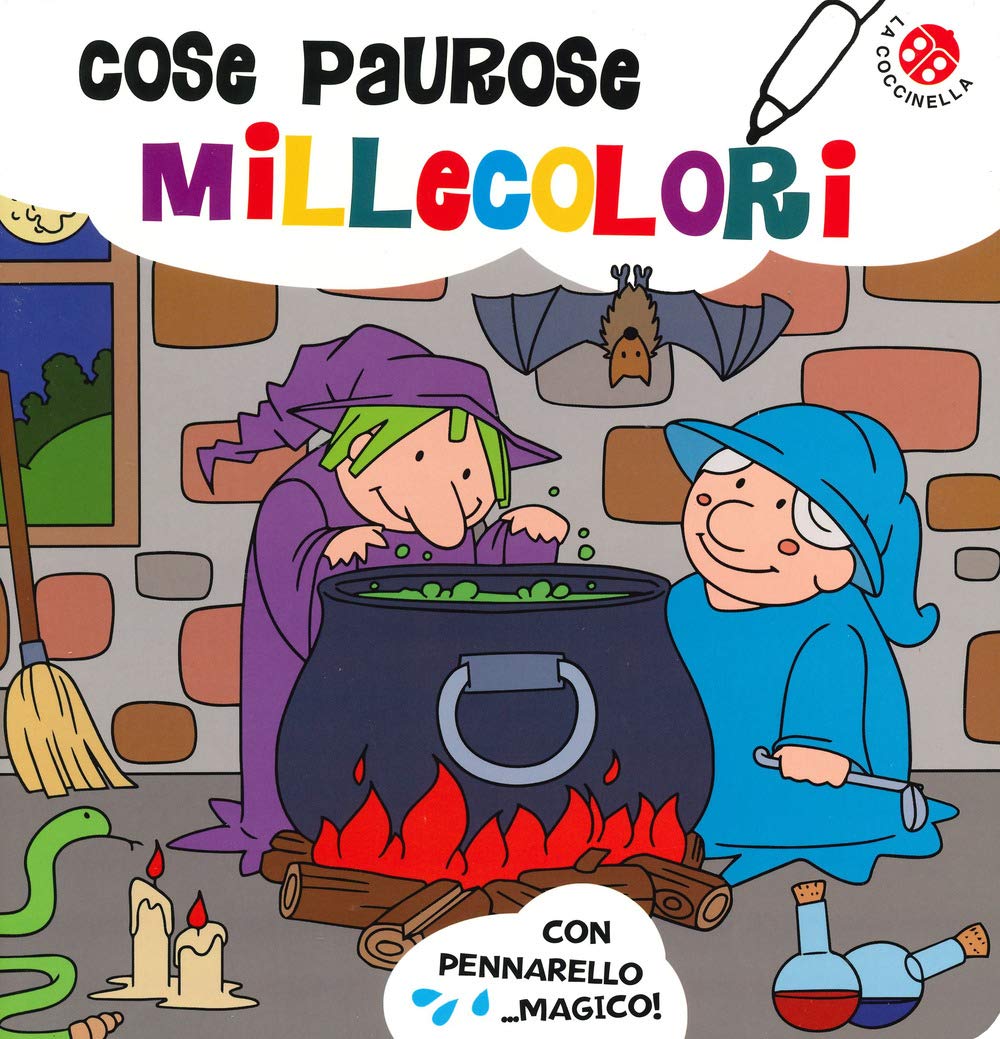 Cose paurose millecolori. Ediz. a colori. Con gadget (Magici colori) Non-fiction