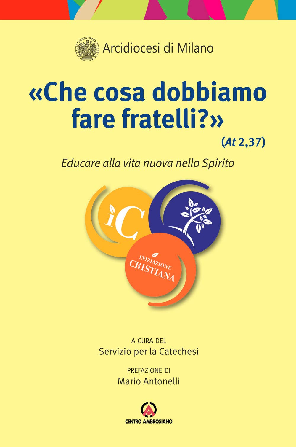 'Che cosa dobbiamo fare fratelli?' (At 2, 37). Educare alla vita nuova dello Spirito book