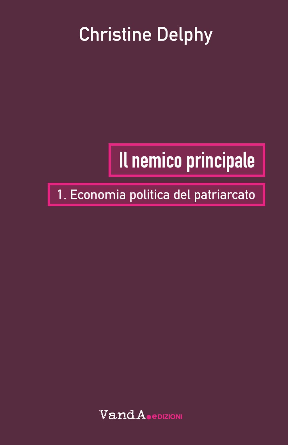 Il nemico principale. Economia politica del patriarcato (Vol. 1) book