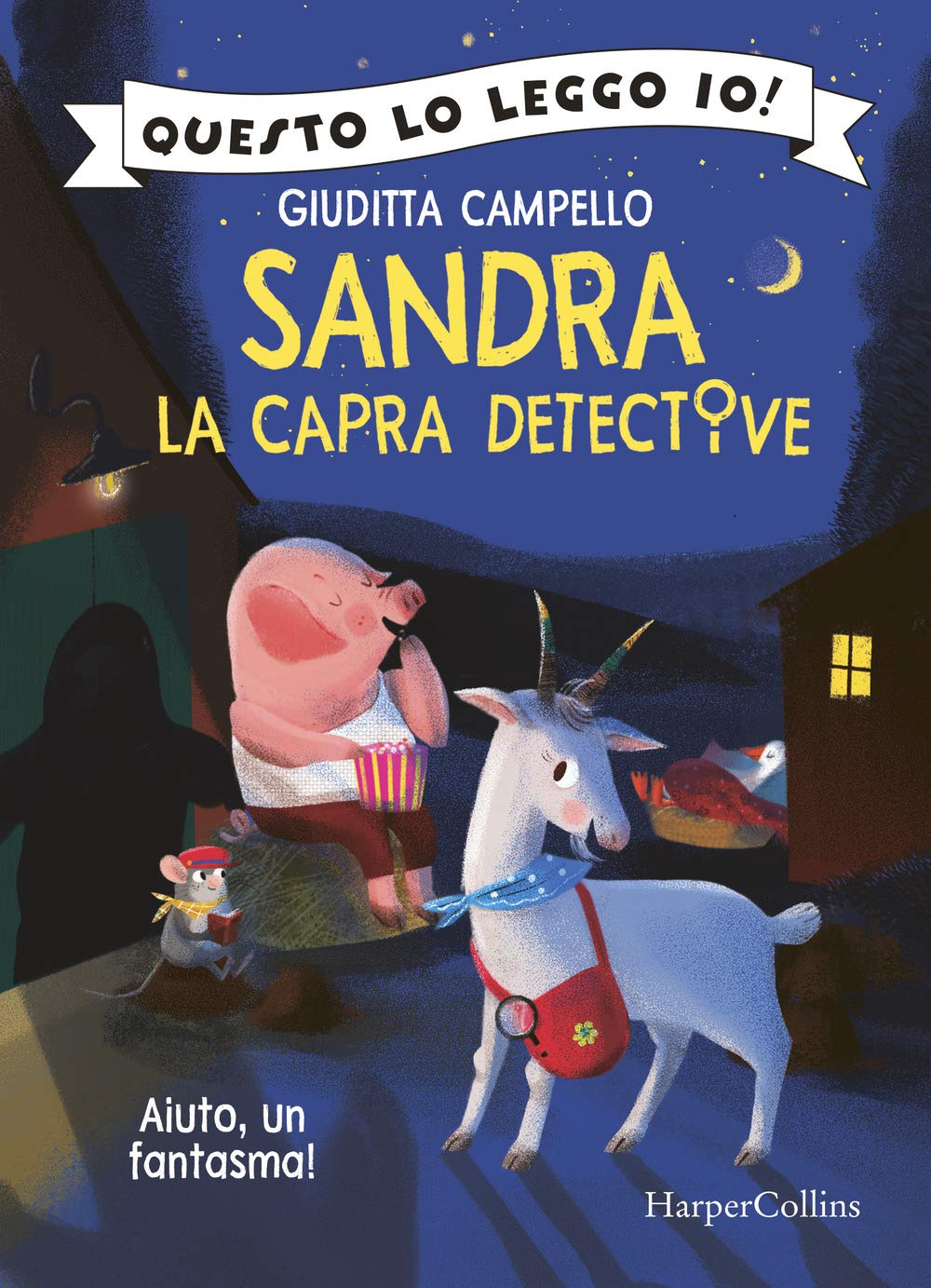 Aiuto, un fantasma! Sandra la capra detective book