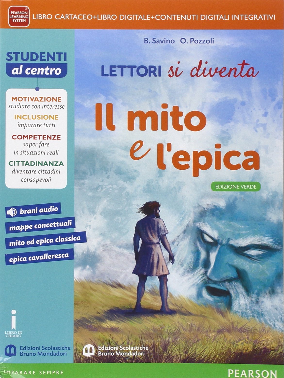 Lettori si diventa. Ediz. verde. Mito e epica. Per la Scuola media. Con espansione online Professional & Reference Books