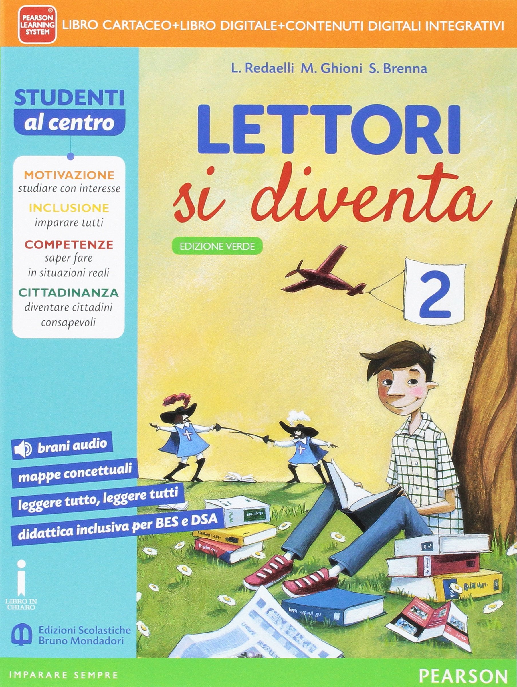 Lettori si diventa. Ediz. verde. Per la Scuola media. Con e-book. Con espansione online (Vol. 2) book