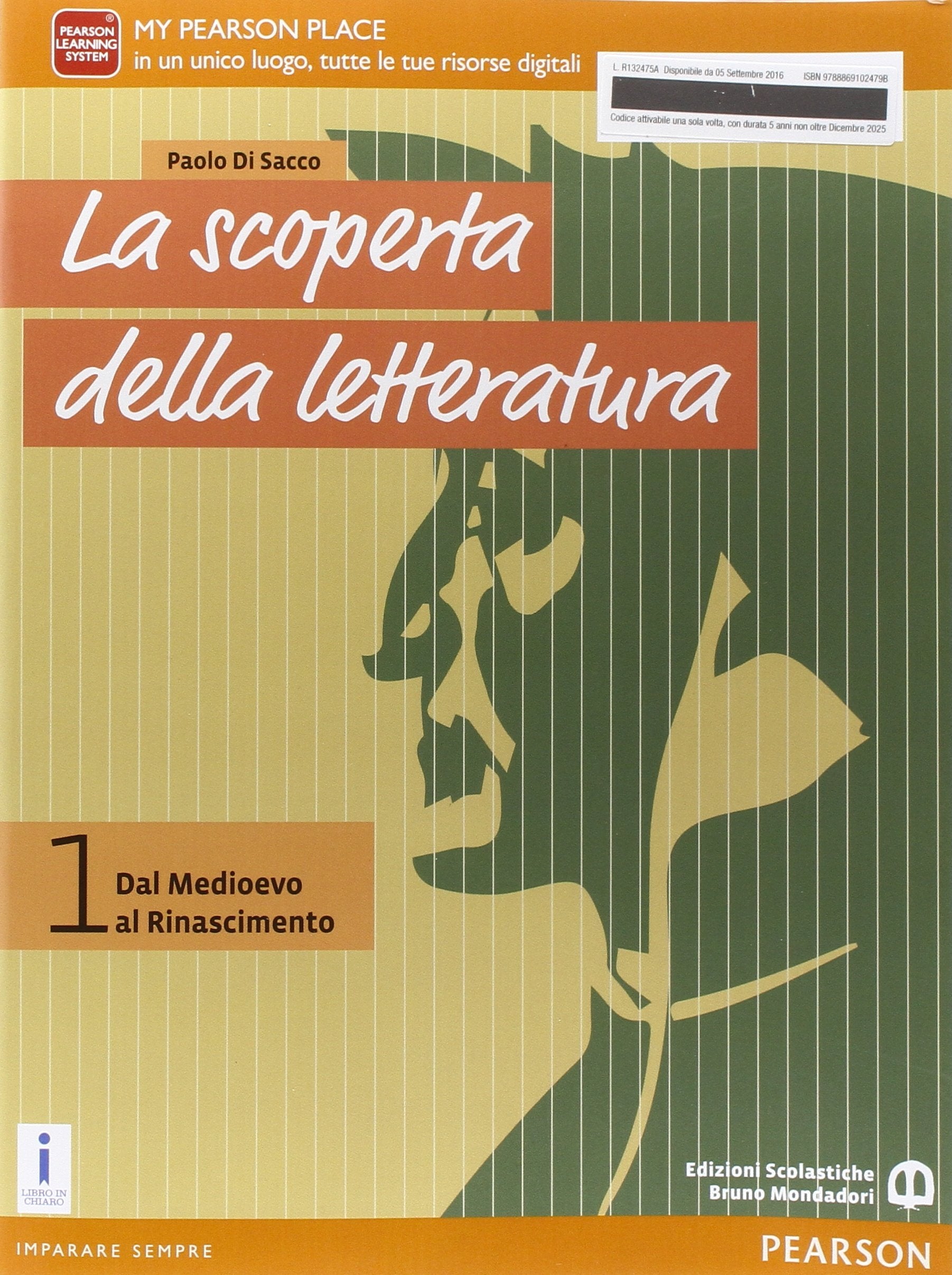 La scoperta della letteratura. Per le Scuole superiori. Con e-book. Con espansione online (Vol. 1) Study Guides