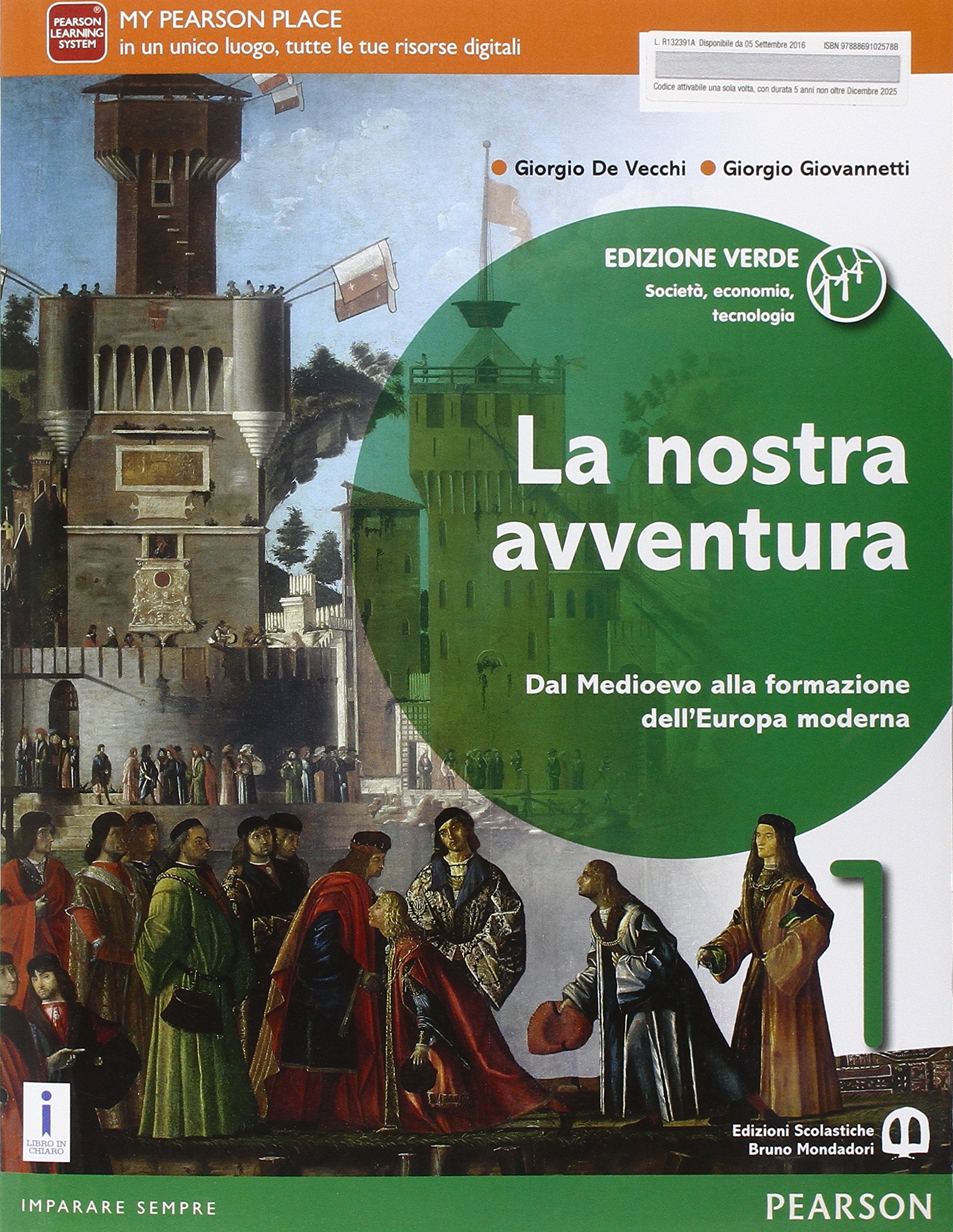 La nostra avventura. Ediz. verde. Per le Scuole superiori. Con e-book. Con espansione online (Vol. 1) Professional & Reference Books