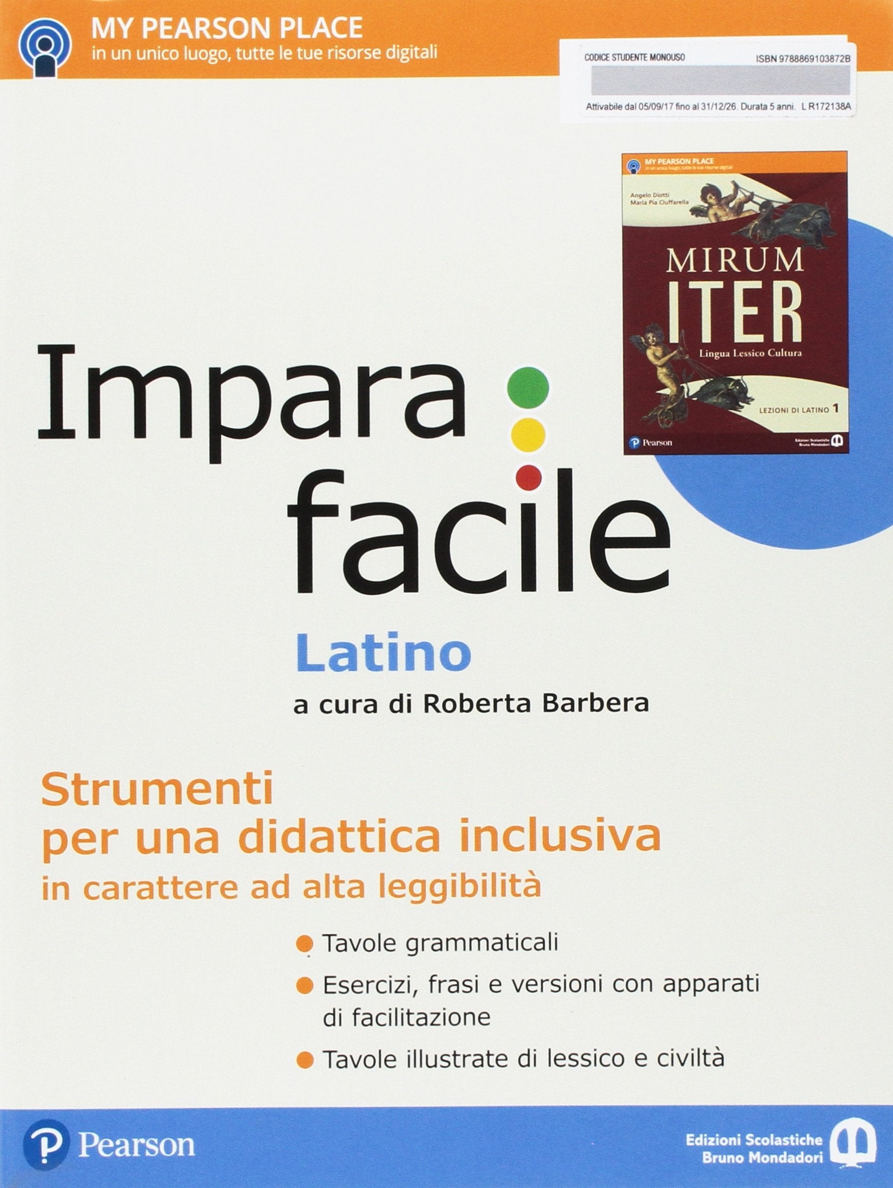 Mirum iter. Quaderno BES. Per le Scuole superiori. Con e-book. Con espansione online Professional & Reference Books