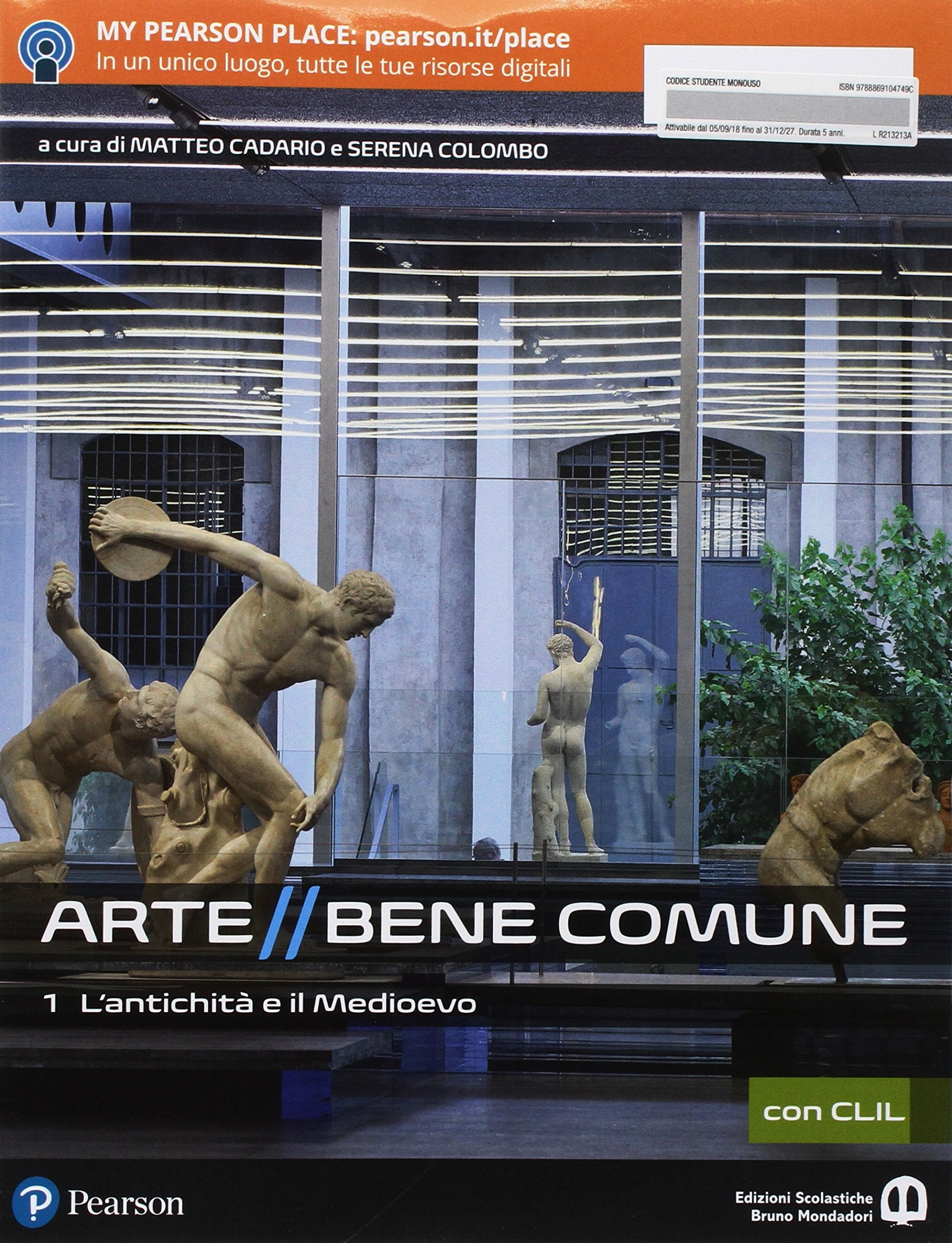 Arte bene comune. Con CLIL. Con I mestieri dell'arte. Con Libro liquido. Con Didastore. Per le Scuole superiori. Con Contenuto digitale per accesso ... digitale per download. L' ... (Vol. 1) Professional & Reference Books